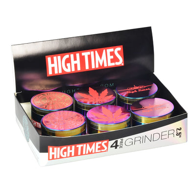 High Times® Metal Grinder | 4pc | 2.5"| Chameleon