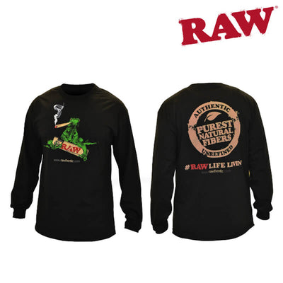 RAW Long Sleeve Shirt - Black